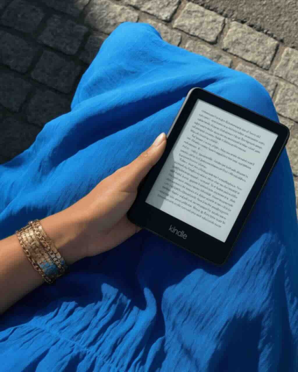 Reader enjoying personalized story